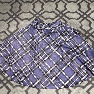 BlackMilk Lavendar Tartan Skirt w Pockets PC Size XS